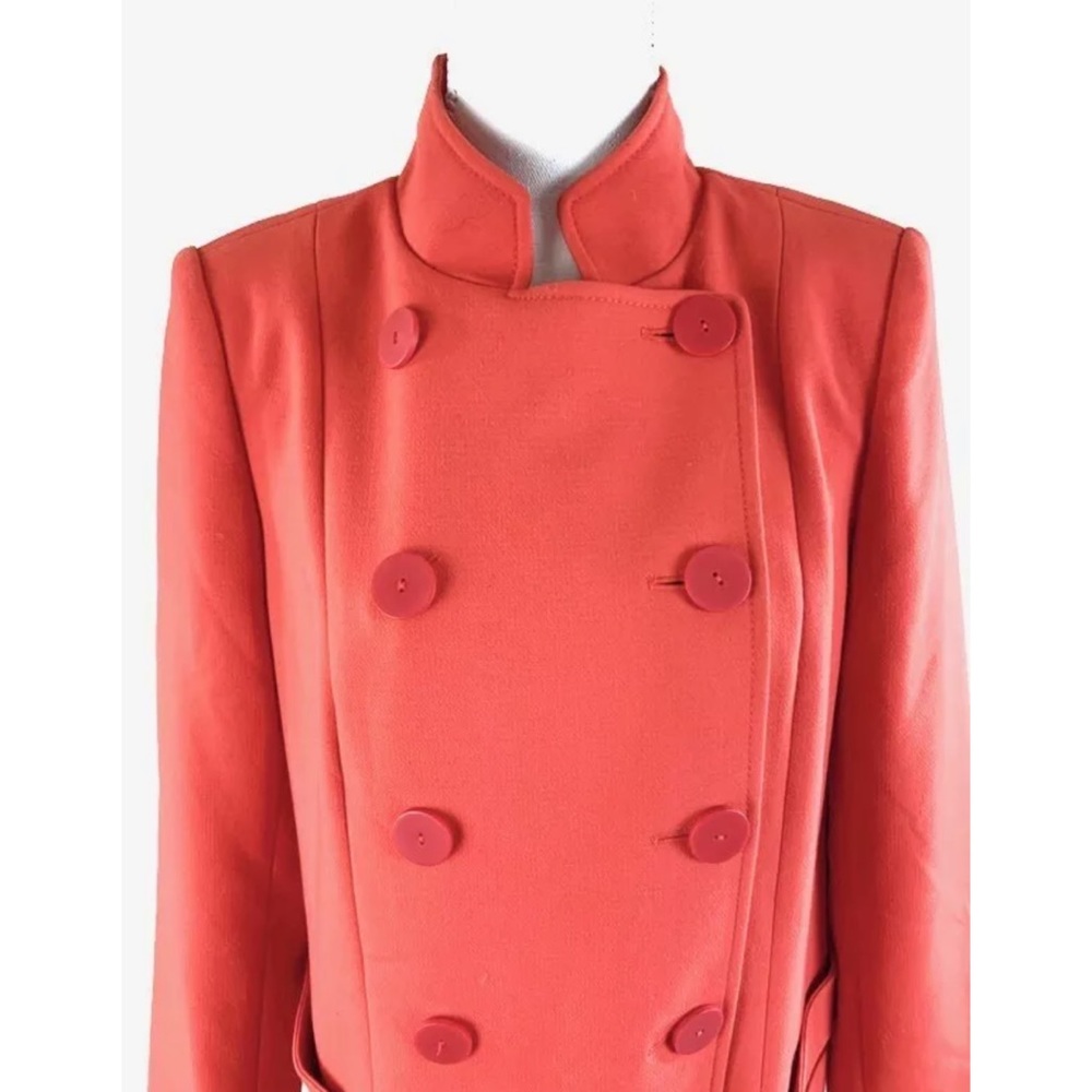 FORENZA Orange Trench Coat - Picture 2 of 5